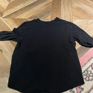 Old Navy Black Long Sleeve Tee